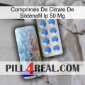 Comprimés De Citrate De Sildénafil Ip 50 Mg 39
